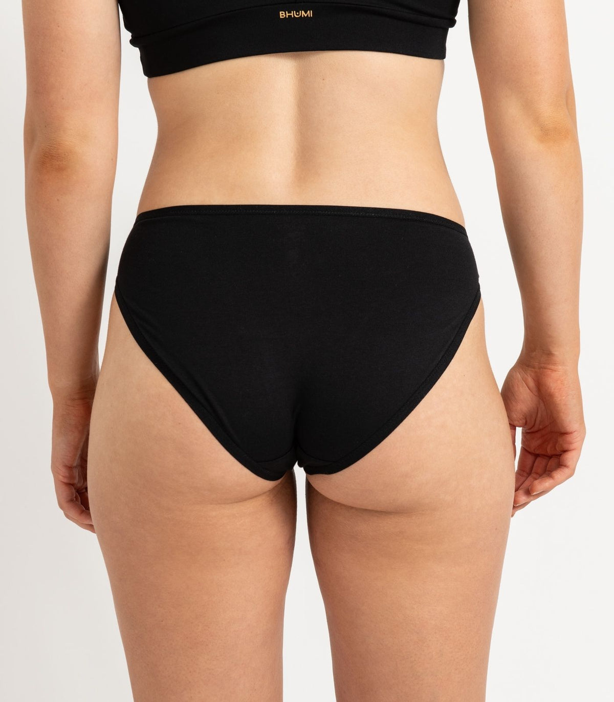 Bhumi Organic Cotton - New Bikini (2 Pack) - Black