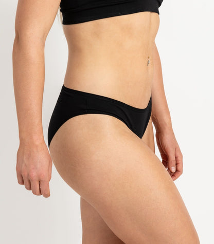 Bhumi Organic Cotton - New Bikini (2 Pack) - Black