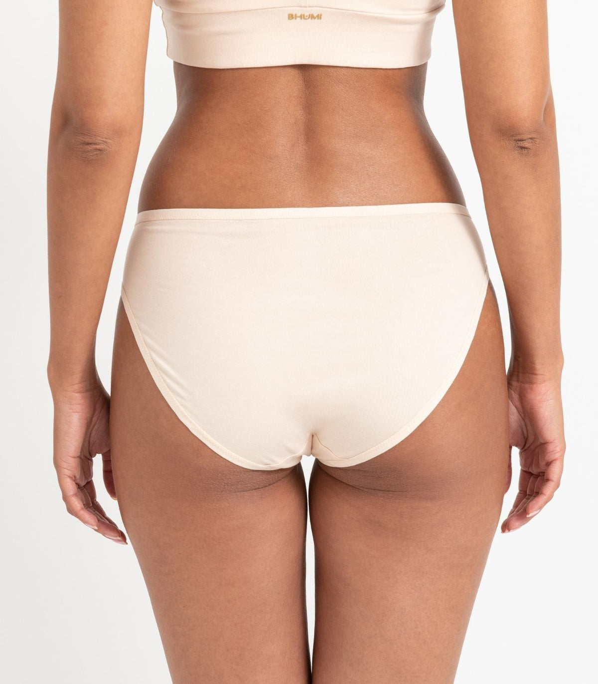 Bhumi Organic Cotton - New Bikini (2 Pack) - Cream Tan