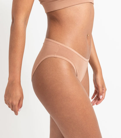 Bhumi Organic Cotton - New Bikini (2 Pack) - Mocha Mousse