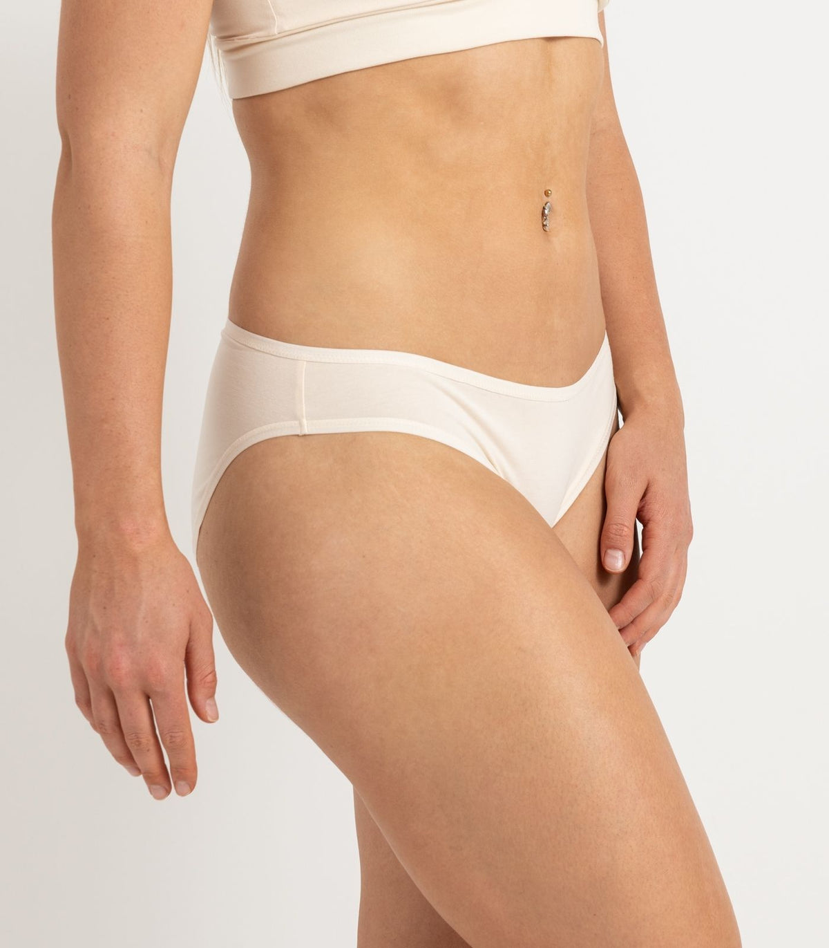 Bhumi Organic Cotton - New Bikini (2 Pack) - Nude