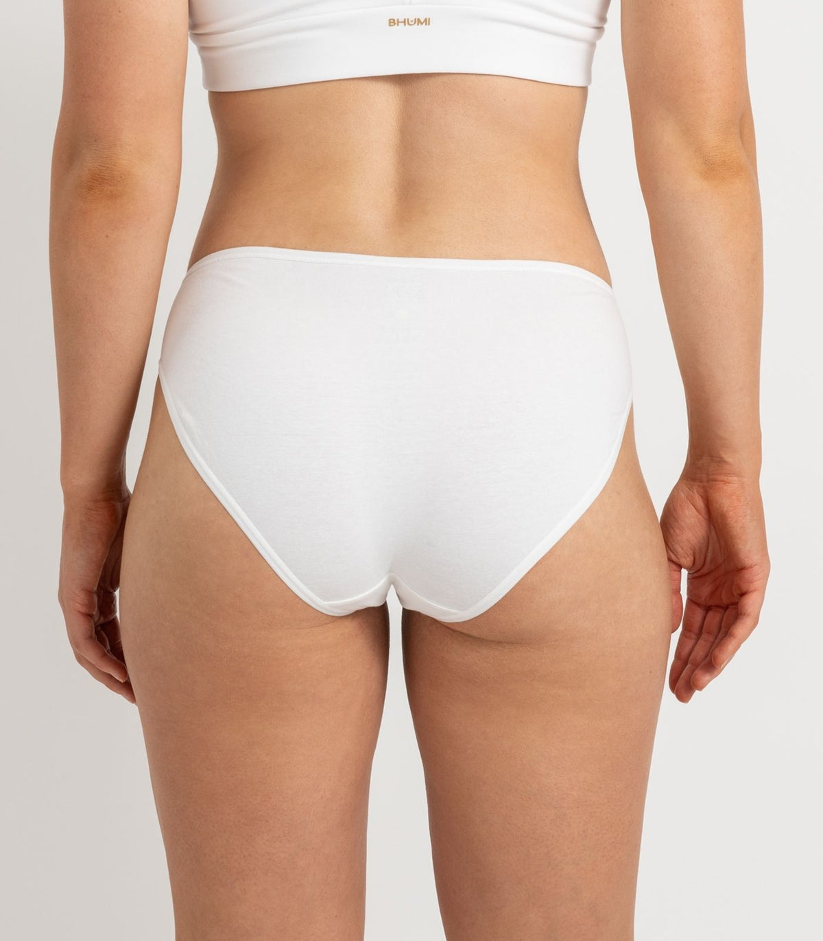 Bhumi Organic Cotton - New Bikini (2 Pack) - White