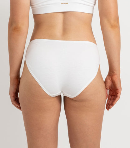 Bhumi Organic Cotton - New Bikini (2 Pack) - White