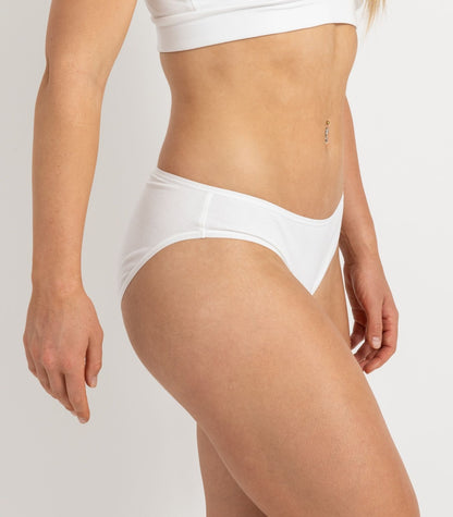 Bhumi Organic Cotton - New Bikini (2 Pack) - White