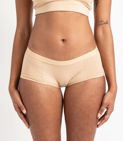 Bhumi Organic Cotton - Boy Short (2 Pack) - Candied Ginger