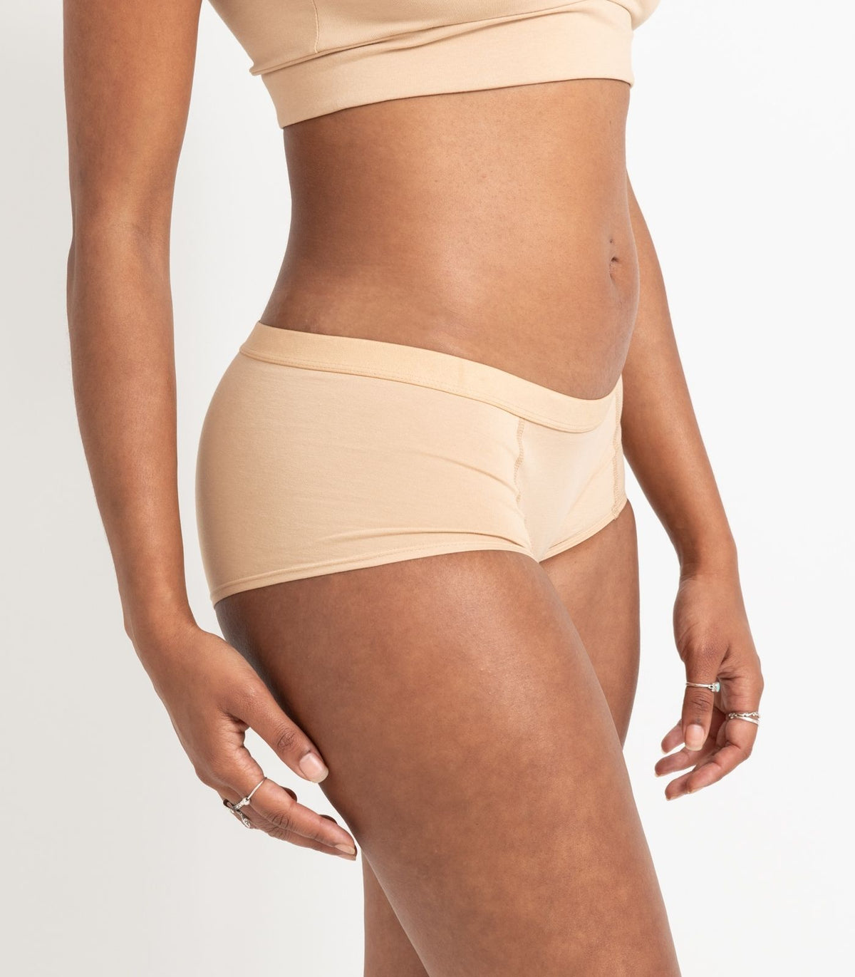 Bhumi Organic Cotton - Boy Short (2 Pack) - Candied Ginger