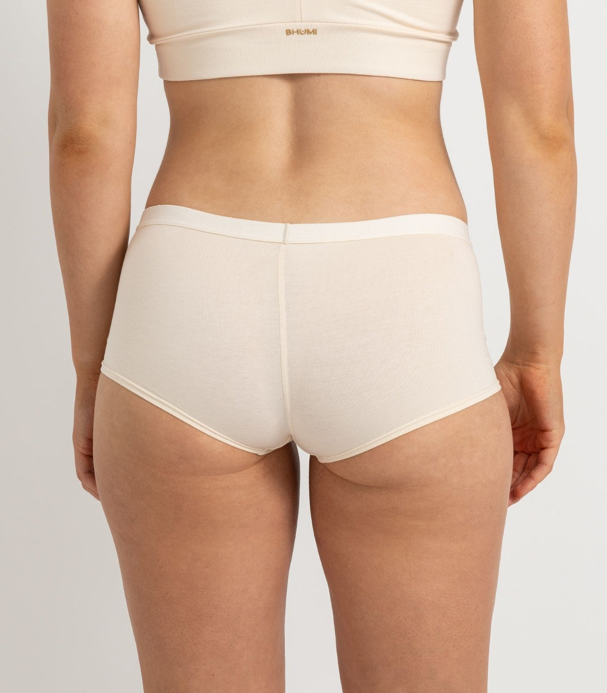 Bhumi Organic Cotton - Boy Short (2 Pack) - Nude