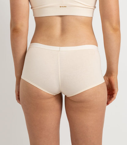 Bhumi Organic Cotton - Boy Short (2 Pack) - Nude