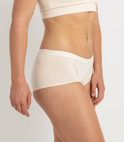 Bhumi Organic Cotton - Boy Short (2 Pack) - Nude