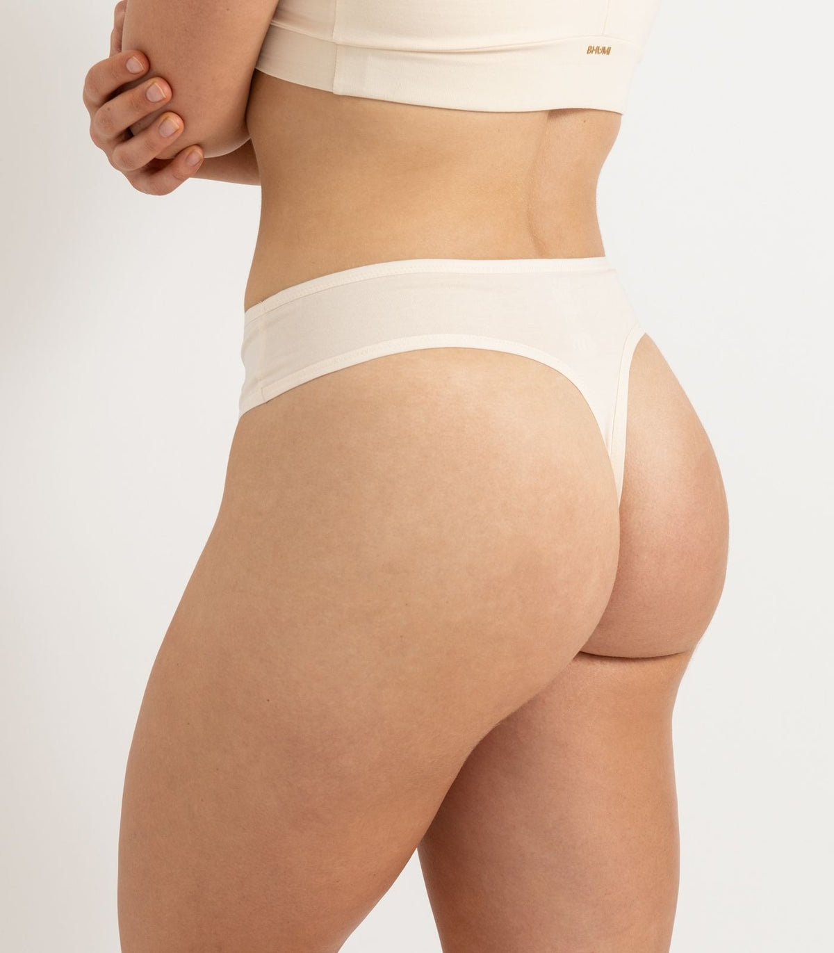 Bhumi Organic Cotton - High Rise G String (2 Pack) - Nude