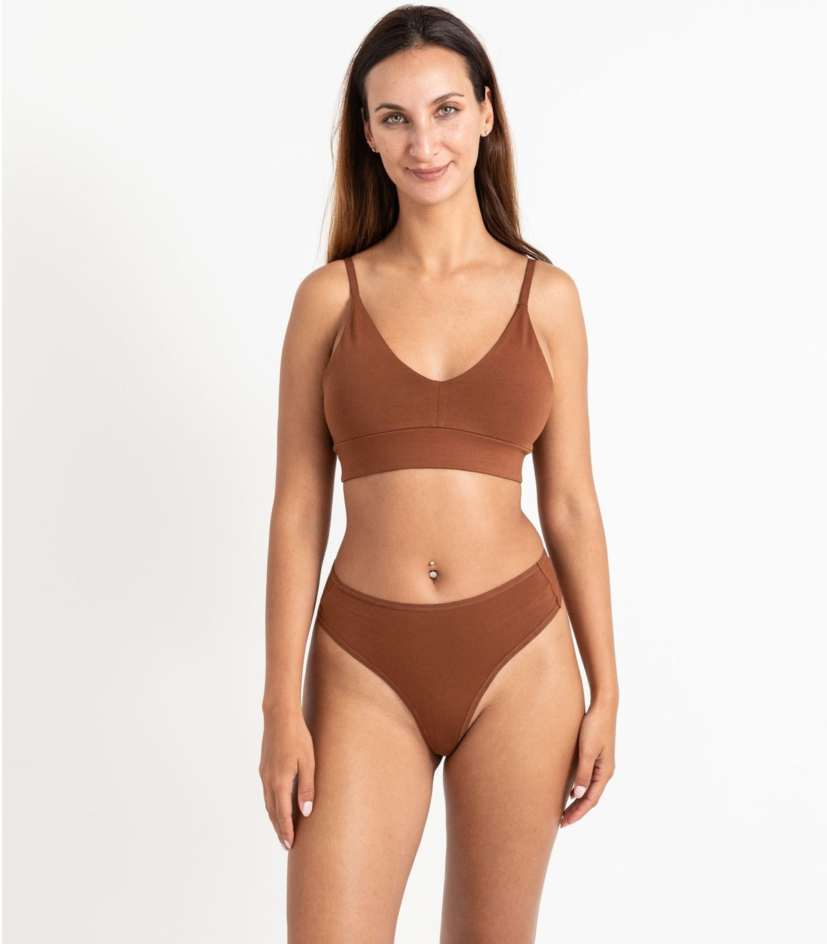 Bhumi Organic Cotton - High Rise G String (2 Pack) - Tortoise Shell
