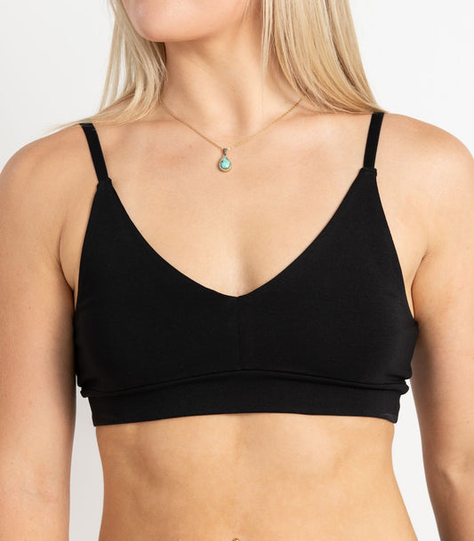 Bhumi Organic Cotton - Classic T-Shirt Bra - Black