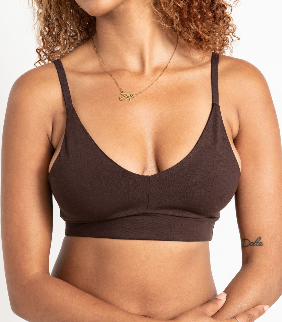 Bhumi Organic Cotton - Classic T-Shirt Bra - Coffee Bean