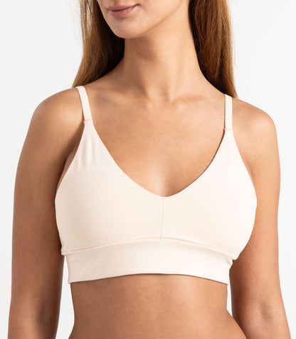 Bhumi Organic Cotton - Classic T-Shirt Bra - Cream Tan
