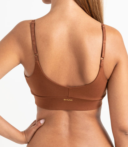 Bhumi Organic Cotton - Classic T-Shirt Bra - Tortoise Shell