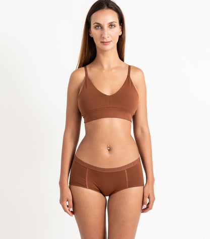 Bhumi Organic Cotton - Classic T-Shirt Bra - Tortoise Shell