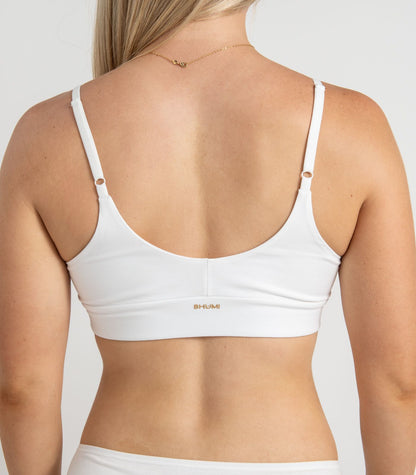 Bhumi Organic Cotton - Classic T-Shirt Bra - White