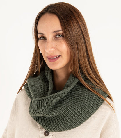 Bhumi Organic Cotton - Infinity Knit Scarf (3 pack) - Preorder - Olive