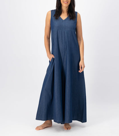 Bhumi Organic Cotton - Denim Jumpsuit - Denim