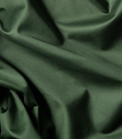 Bhumi Organic Cotton - Fitted Sateen Sheet - Forest Green